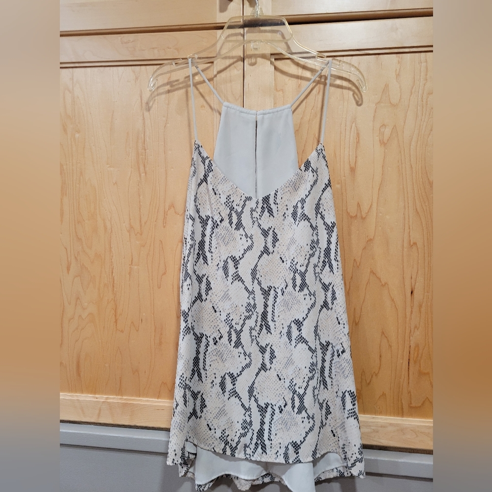 Snake skin top